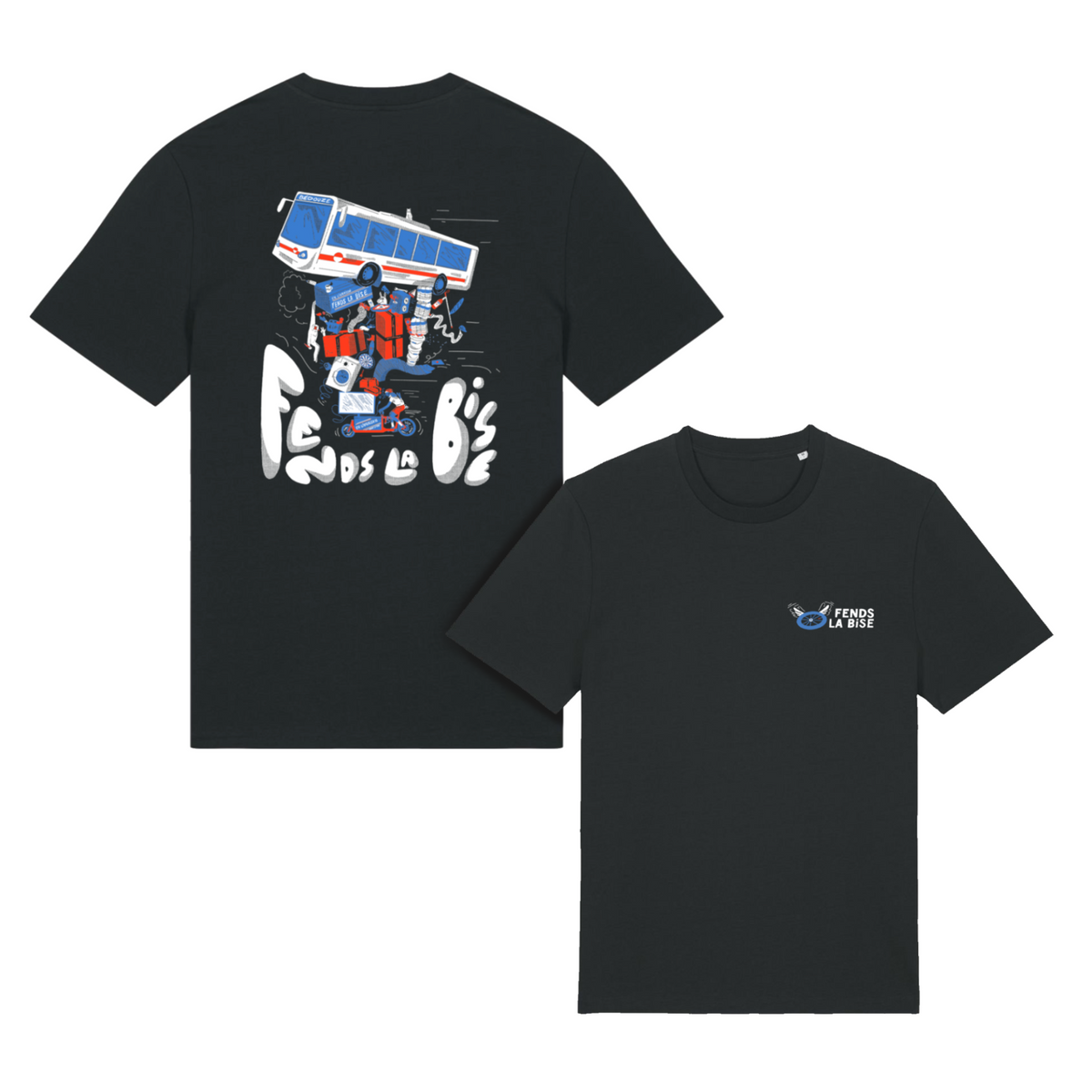 T-shirt Fends Le Bus 26-27 Fends La Bise Cycles